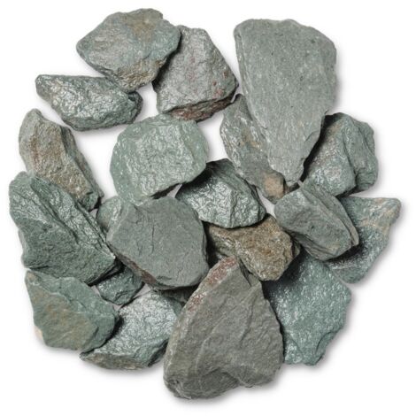 40 mm Bulk Bag 850 kg Slate - Green Coloured Slate Chips - L100 x W100 x H80 cm
