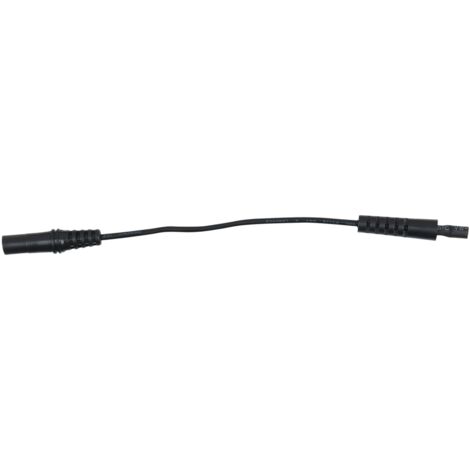 4,0 mm Eingangsbuchse auf 3,5 mm Prüfadapterbuchse rund (schwarz)
