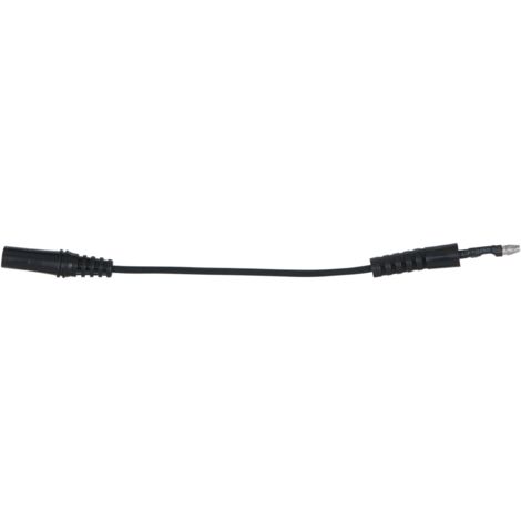 4,0 mm Eingangsbuchse auf 3,5 mm Prüfadapterstecker rund (schwarz)