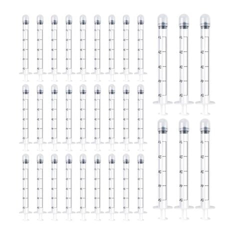 40 Pack Disposable Vaginal Cream Applicators, Lube Injector Syringes, Fits Preseed, Suppository, Lub-RIC-Ants, Premarin