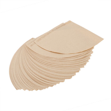 40 Papierkaffeefilter für 1-2 Tassen Kaffeemaschinen, Einweg-Kaffeebrühfilter