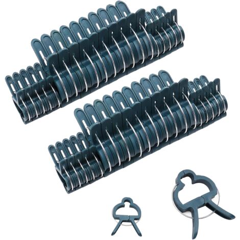 40 PCS Plant Clips Garden Clips for Tomato Cage, Tomatoes Clips Plant Support Clips for Bamboo Stakes, Climbing Plants, Vines, Gentle Plant & Flower Trellis Clips for Plant Stalks, Stems