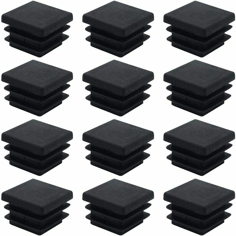 FVO - 40 Pezzi Tappo di Plastica Quadrato 20mm x