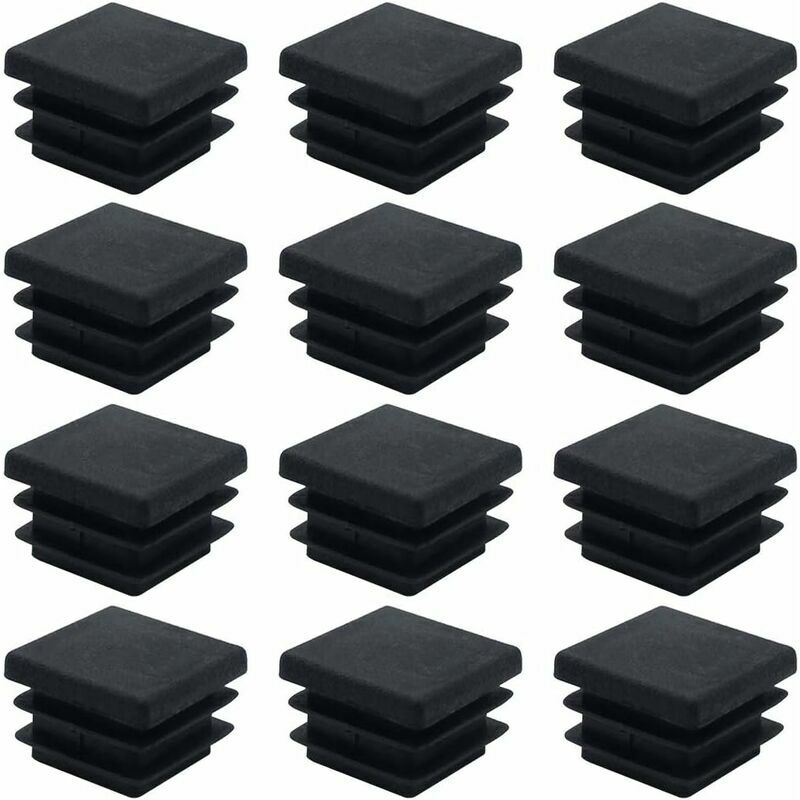 Volavo - 40 Pezzi Tappo di Plastica Quadrato 20mm