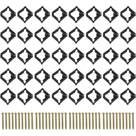 40 pièces 86mm boîte de commutation outil de réparation Cassette inférieure réparateur ensemble fixe avec vis Type d'isolation