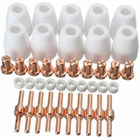 40 Pièces Consommables de Coupeur de Plasma pour Torche PT 31 LG 40 CUT 40 50
