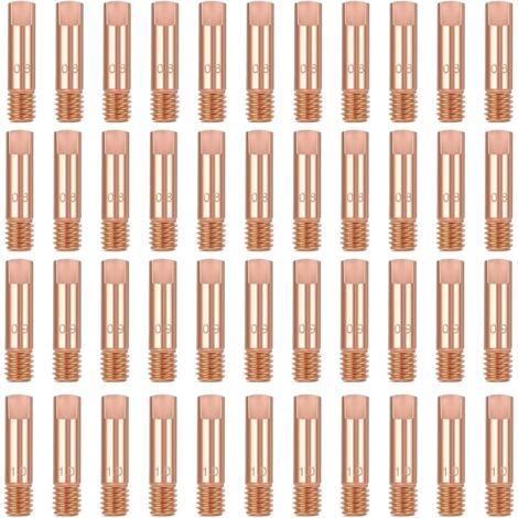 20 Embouts De Soudage MIG 1.0mm En Cuivre - Pour Torche Binzel 15AK, Résistants à La Chaleur