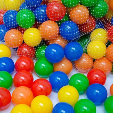 40 Pièces De Jeu Boules Colorées En Plastique Souple Piscine Mer Parc Pour Enfants 18 Mois