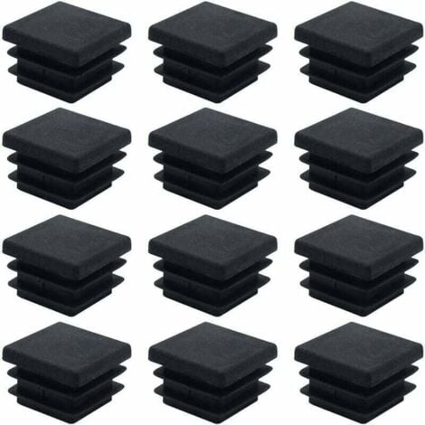 Bouchons à Lamelles Rectangulaires 70/35 X 1,5-3,5, PE, Noir