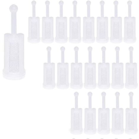 40 Pièces Filtre à Peinture Filtre à Pulvérisation par Gravité Filtre HVLP Pistolet de Filtre à Pulvérisation HVLP Jetable Taille Universelle Convient à la Plupart des Pulvérisateurs à Alimentation