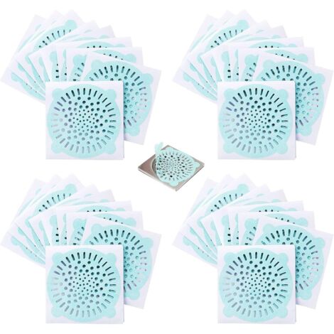 40 Pièces Filtre Cheveux Douche Attrape Cheveux Douche Filtre Evier Filtre de Drain de Sol Filtre d'Évier de Baignoire Filtre D'égout Crépine Filtre Protecteur de Drain Pour Salle de Bain et Cuisine