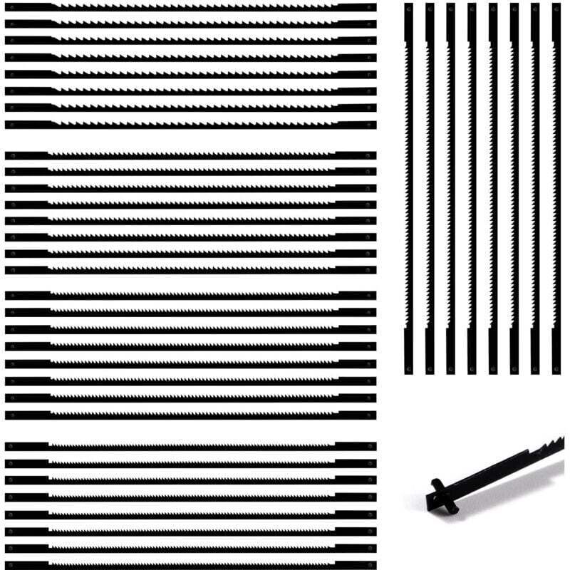 40 Pièces Lames de Scie à Chantourner, 10/15/18/20/24 dents Accessoires