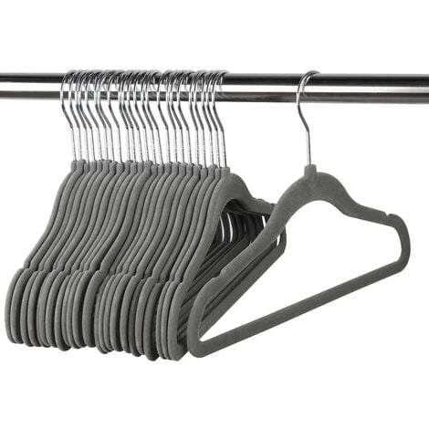 HOUSE DAY Velvet Baby Hangers for Closet, Kids Hangers Velvet 60 Pack, Non  Slip Toddler Hangers 11.8 Inch, Cute Baby Clothes Hangers, Childrens