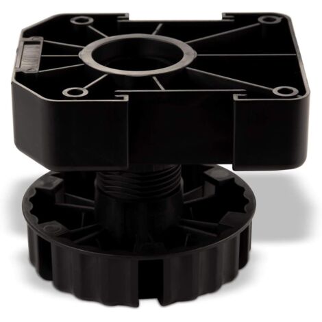 40 Pied de meuble réglable 75 mm diamètre 77 mm charge 500 kg pour plinthe cuisine