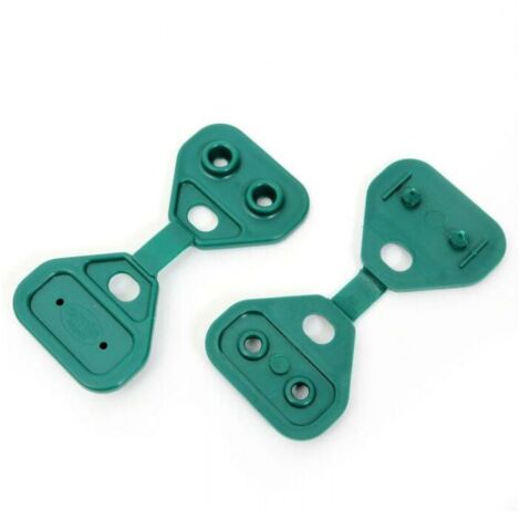 40 piezas de clips para pantallas de privacidad/toldos, clips para redes de sombra, clips triangulares para redes de sombra
