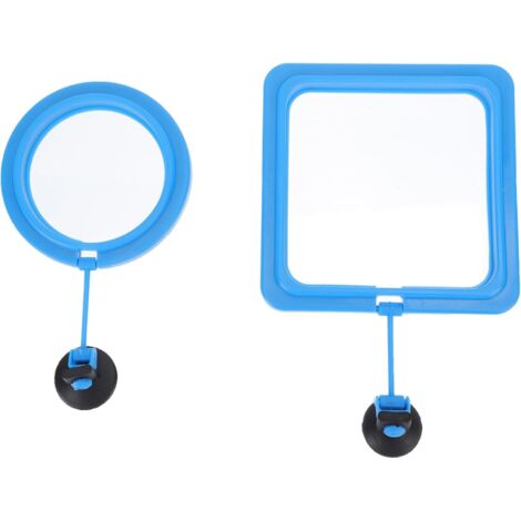 40 piezas de comederos circulares para peces, comederos automáticos para acuario, dispensadores de alimentos flotantes, anillo de alimentación para estanques, anillo de comida para peces