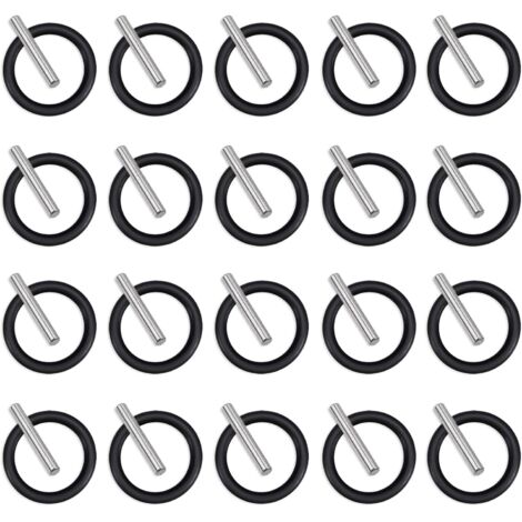 40 piezas de juntas tóricas y pasadores, anillo de impacto, accesorios para llave de impacto, vasos de impacto, accesorios para andamios, llave de impacto de 1/2'', cojinete de agujas