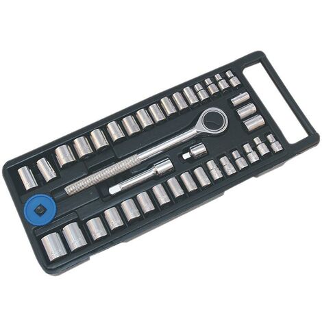 40 pz. Set chiavi a bussola 3/8 """ ratschekasten CASSETTA Cassetta attrezzi