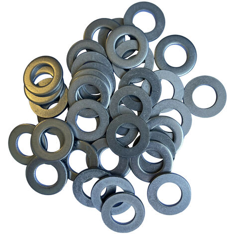 40 rondelles 14 mm plates en inox a4 aisi 316