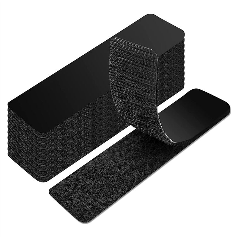 Image of 40 StüCk Klettband, Selbstklebende RüCkseite, 1,2 x 4 . Doppelseitiger -Klebestreifen Heavy Duty