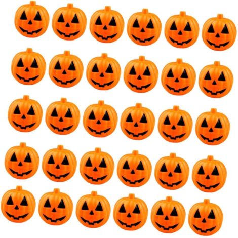 40 Stück Kartons Kürbis-Süßigkeiten-Box Halloween-Süßes oder Saures-Boxen Halloween-Party-Boxen süßigkeitenbox mini kürbis Halloween-Dekorationen Süßigkeitenbehälter Plastik