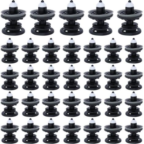 40 Stück Türverkleidung Befestigung Clips, 7L6868243 Kunststoff Klammern Türverkleidungs Clips, Befestigungsclips Kompatibel mit Golf 5 6 7, VW T5 T6 Passat Polo Skoda Caddy, A1 A4 A5 A6