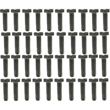 40 vis 10 x 40 mm hexagonales inox a4 aisi 316