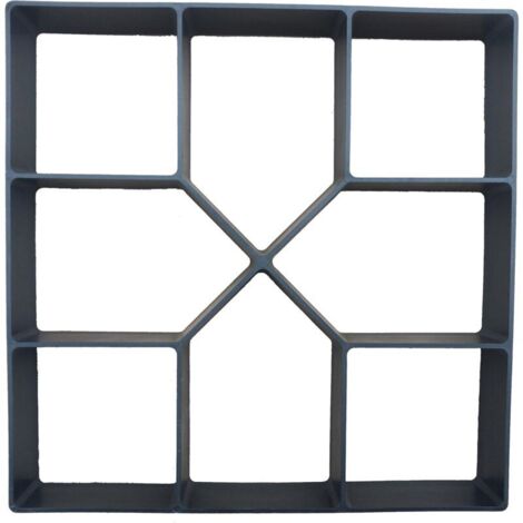40 x 40 cm Kunststoff-Pflasterform für Garten, Terrasse, Einfahrt, Patio, Gehwege, Betonpflaster, Wege, wiederverwendbare Pflasterform, DIY-Schalung