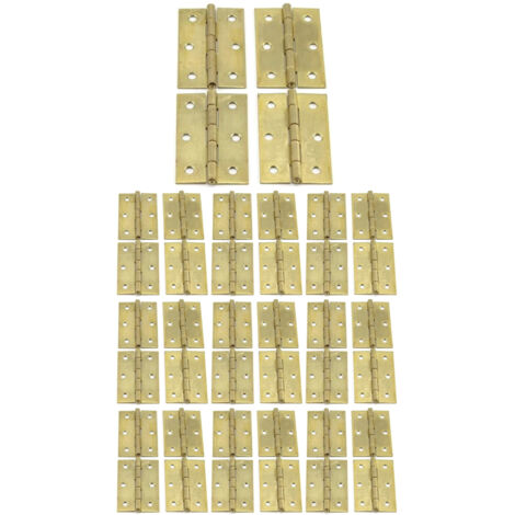 40 x Scharniere 63.5x40x1.4 mm