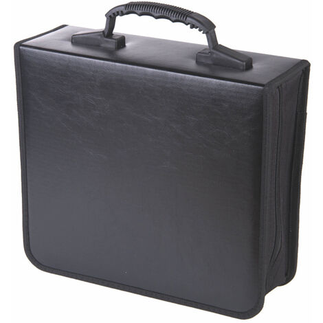 400 Disques Support Étui Portable DVD Album Organisateur Médias Boîte De Rangement Fermeture Éclair Manchon Album Boîte Cas