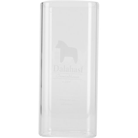 400 ml hitzebeständiger Glasbecher mit Pferdemotiv, ideal für Heißgetränke, Milch und Frühstück