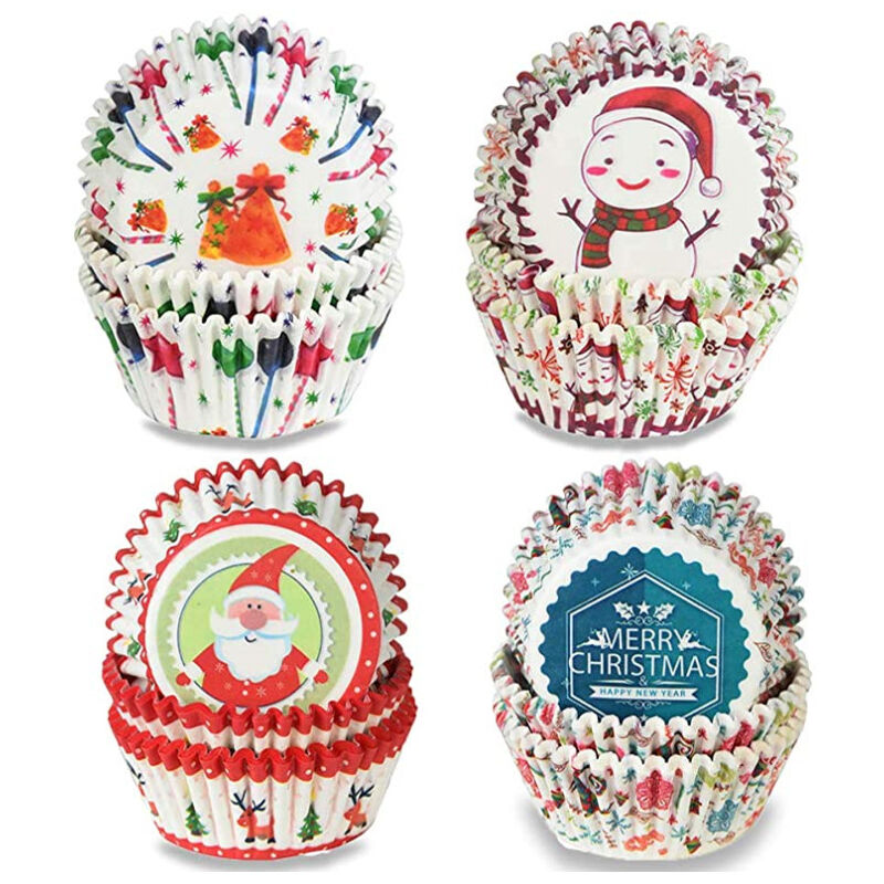 Ilovemilan - 400 Pezzi Elementi Natalizi Pirottini...