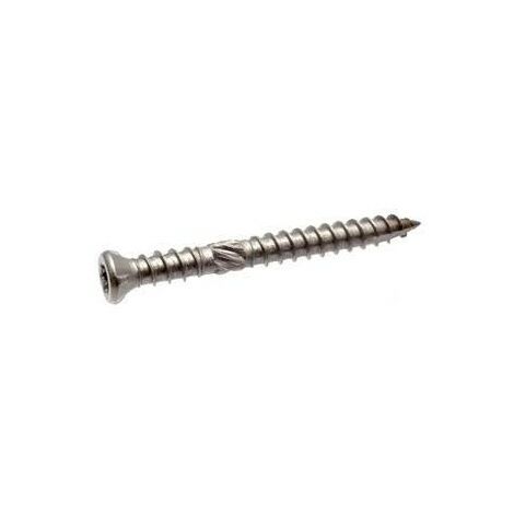400 Vis 5x60mm Inox A2 Autoforeuse Double Filet PRO tête Torx  + 1 embout T25 offert