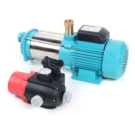 4000L/h Kreiselpumpe Hauswasserwerk Wasserpumpe Gartenpumpe 1300 W Pumpe 9.8 bar