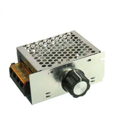 4000W Haute Puissance SCR Régulateur de Tension Électronique 220V AC Moteur Régulateur de Vitesse Gradateur Thermostat--INHHUB