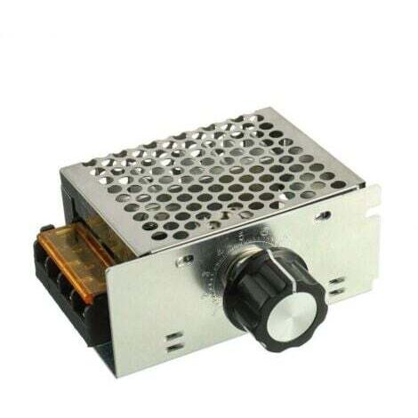 4000W Haute Puissance SCR Régulateur de Tension Électronique 220V AC Moteur Régulateur de Vitesse Gradateur Thermostat--TRIMEC