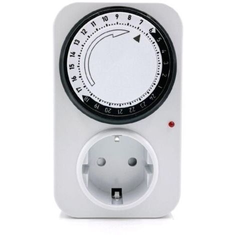 4000W Mechanische Zeitschaltuhr mit Weißer Kontrollleuchte 120x85x72mm 16A