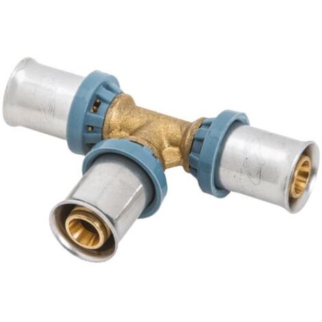 4005 – Tee a 90° Raccordo in ottone a pressare DeltaPress 32 x 32 x 32 4005320000001