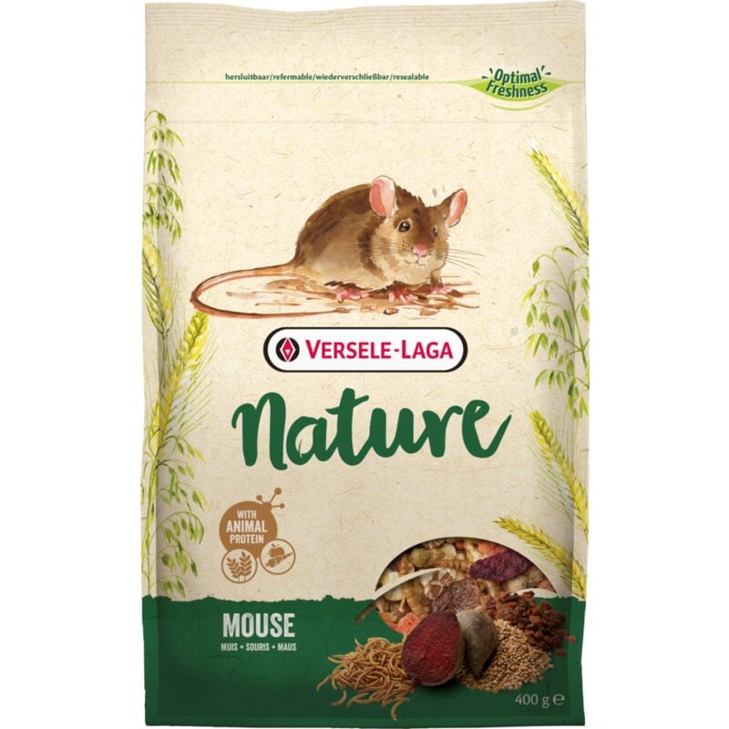 

400G Alimento para ratones Una mezcla variada y de alto contenido de cereales para ratones