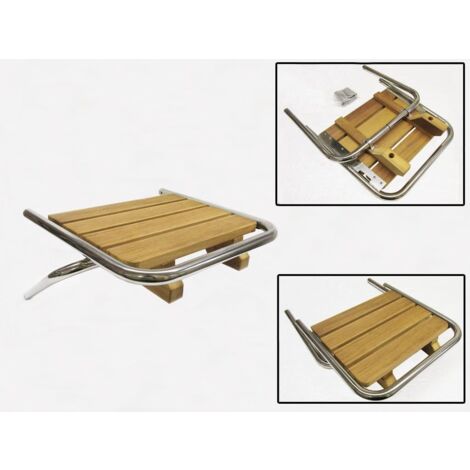 400MM x 320MM Wood Platform For Boat - Wooden Teak Swimming Swim Bathing Diving Jumping Universal