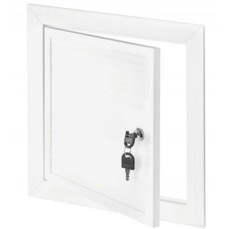 400x500mm White PVC Chamber Cover Inspection Hatch Door Access Panel Grille