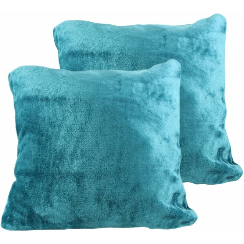 

40132-54-A2 Funda de almohada, Cashmere Feel, Petróleo, 50 x 50 cm, Juego de 2