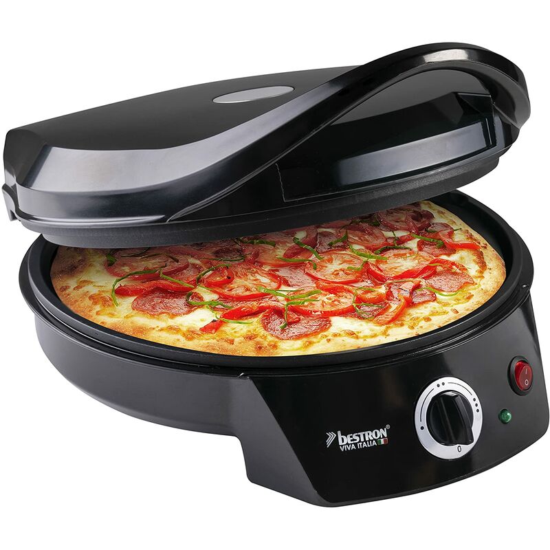 Image of APZ400Z Forno per Pizza, plastica/Metallo, Nero - Bestron