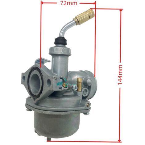 404-108 Vergaser für Kawasaki 110 KLX110 (2002-2020): Hochpräzisionsmischer für sanftes Kaltstarten, entspricht den Originalstandards.