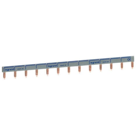404926 Legrand - Peigne d'alimentation universel phase neutre 1P - 13 modules - Réversible - HX3
