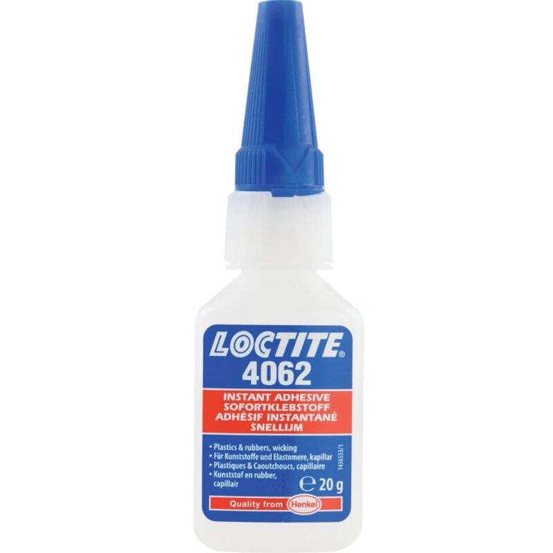 Loctite - 4062 Ultrafast Instant Adhesive 20GM - Clear