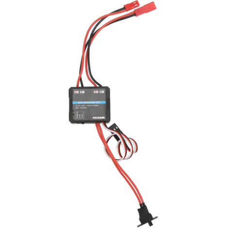 40A Bürsten-ESC-Regler mit Unterspannungsschutz, selbstregulierendem Gashebel, unidirektional/bidirektional für RC-Cars