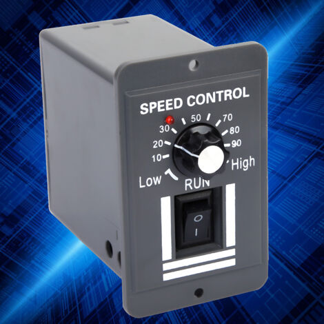 40A PWM-Drehzahlregler für 9-60V Gleichstrommotoren, variabler Leistungsregler (X0540)