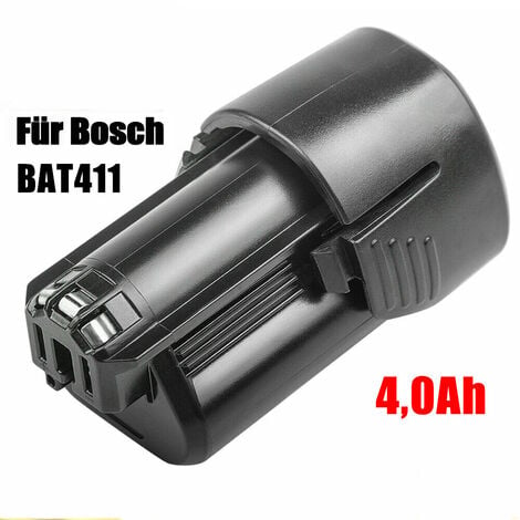 4,0Ah 10.8V/12V Lithium-Ion Akku für Bosch BAT411 BAT412 BAT411A GSA GSR GDR GSB
