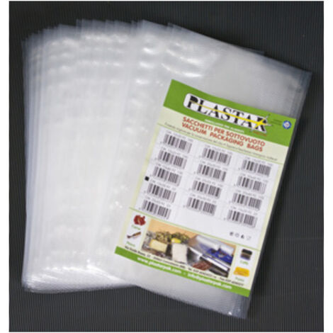 40CF BUSTE GOFFRATE 15X30 CM PER SOTTOVUOTO da 25 PZ.